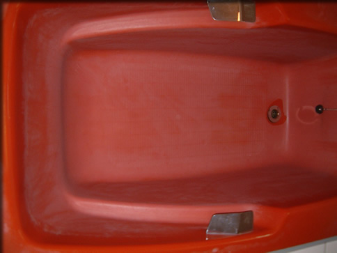 鋳物ホーロー浴槽施工サンプル１〜施工前